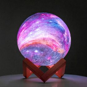 Moon Lamp Galaxy Lamp 5.9 inch 16 Colors LED 3D Moon Light