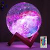 Moon Lamp Galaxy Lamp 5.9 inch 16 Colors LED 3D Moon Light